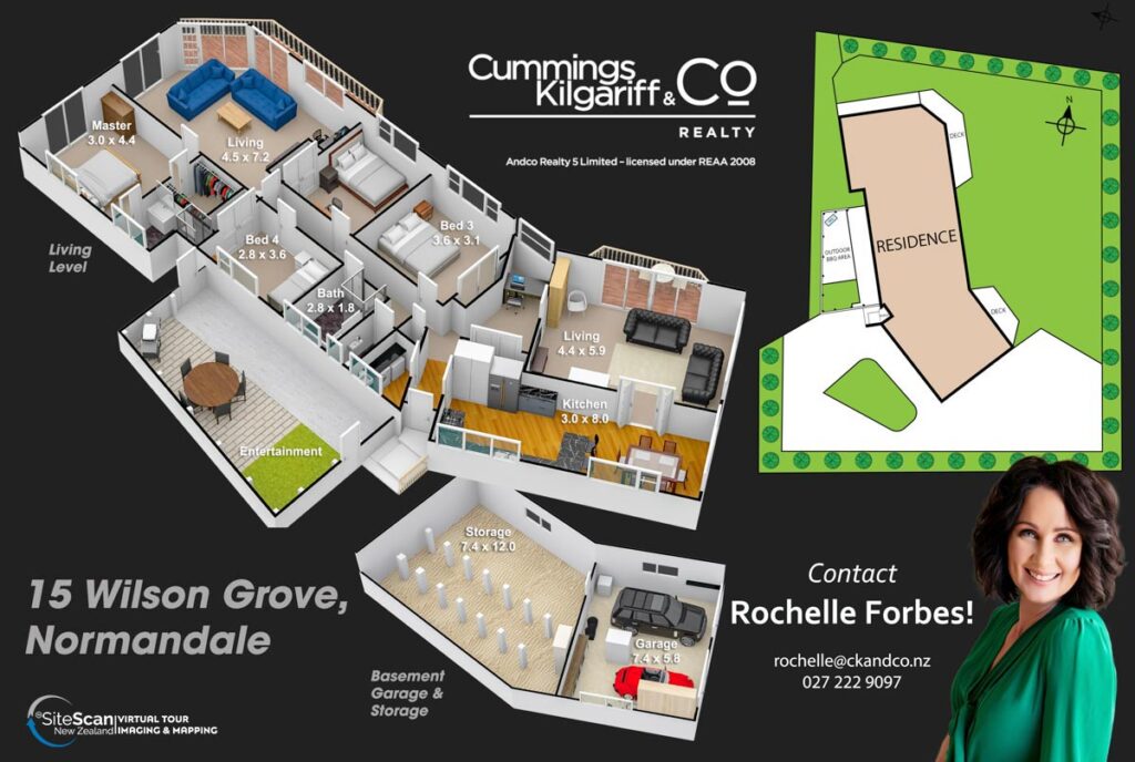 3D Floorplan by SiteScan New Zealand