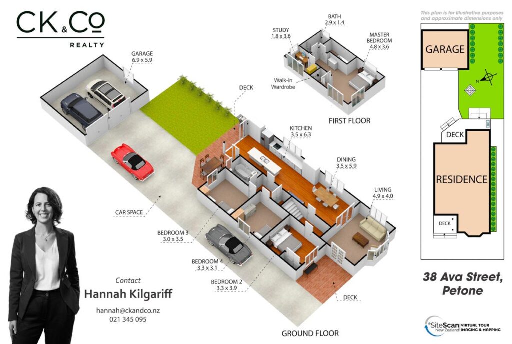 3D Floorplan by SiteScan New Zealand