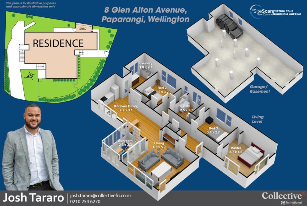 3D Floorplan by SiteScan New Zealand